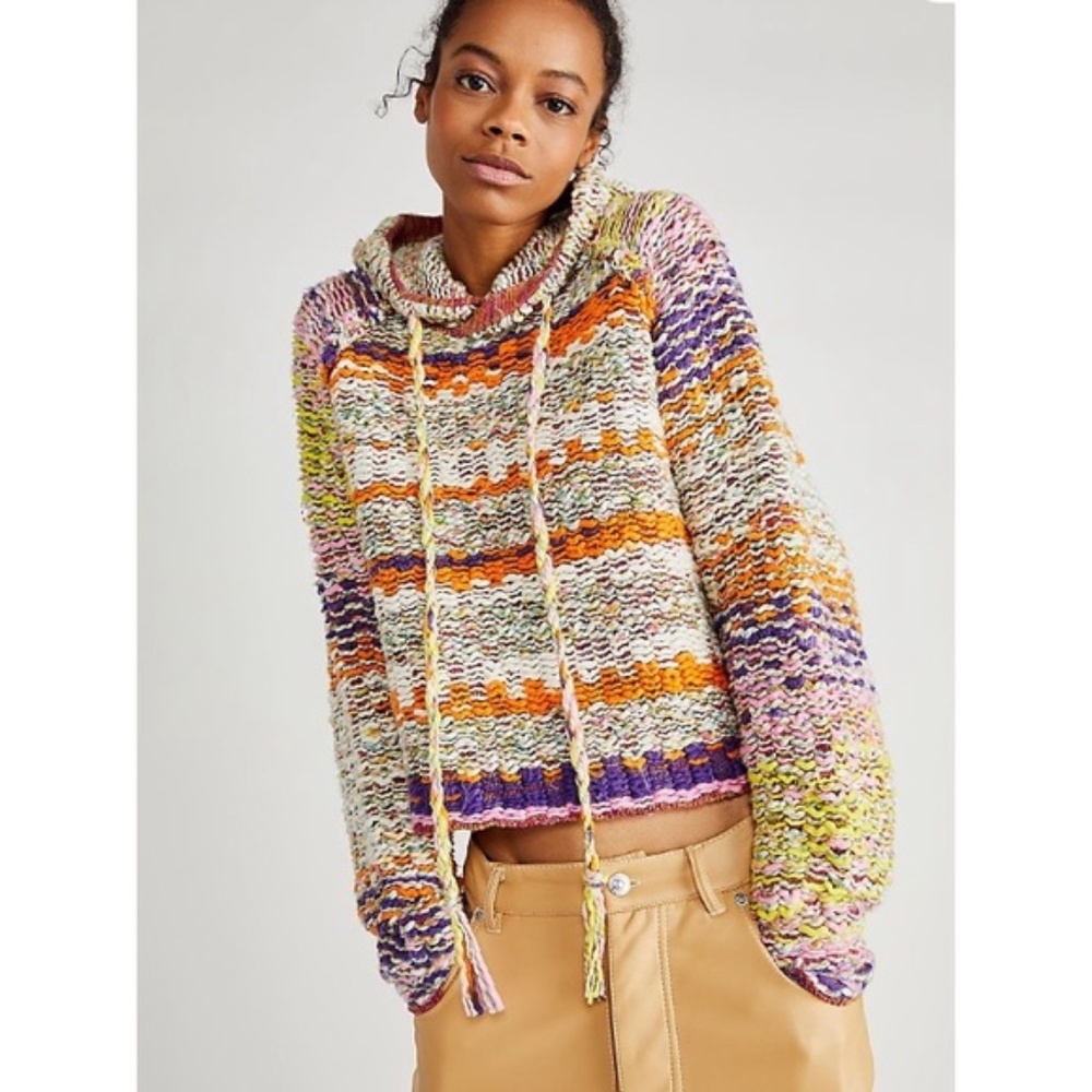 Free People Winter Bright Hoodie